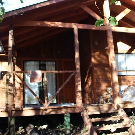 Cabana Bosque Viejo Villa Las Trancas Buitenkant foto