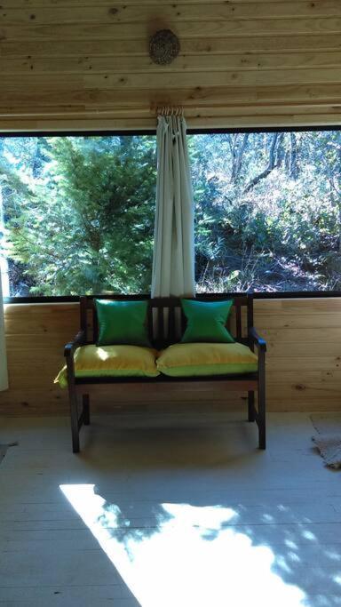 Cabana Bosque Viejo Villa Las Trancas Buitenkant foto