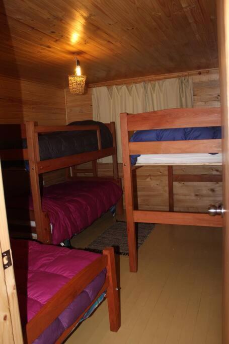 Cabana Bosque Viejo Villa Las Trancas Buitenkant foto